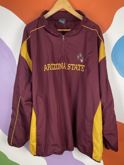 Arizona State Sun Devils Windbreaker Men's 2XL Pro Edge