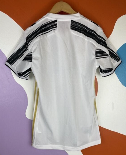 Adidas Juventus Jersey 2020/21 Home Soccer Men's Small White Black Jeep