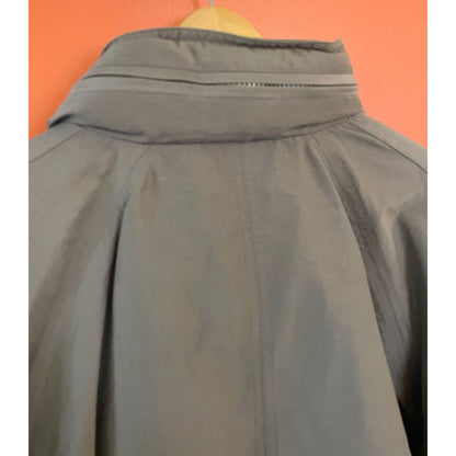 VTG Brambilla Overcoat Jacket Mens Medium Brown Full Zip Packable Utility Y2K